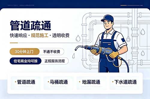 焦作管道疏通