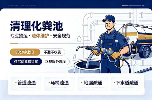 焦作清理化粪池